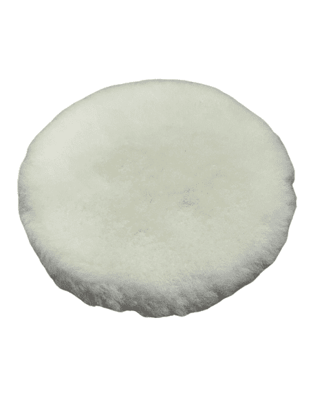 Disque de polissage en peau de mouton velcro - Lustrage carrosserie voiture