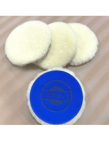 Disque de polissage en peau de mouton velcro - Lustrage carrosserie voiture