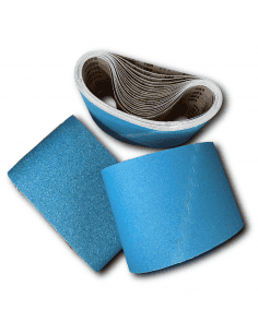 Lot de bandes abrasives 200x750 pour ponceuse parquet en zirconium