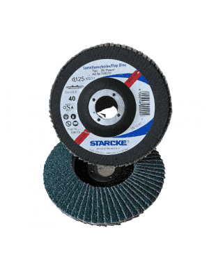 Disque abrasif a lamelles inclinées en Zirconium - STARCKE