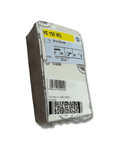 Coupe abrasive velcro pour cale à poncer 70mm x 115mm