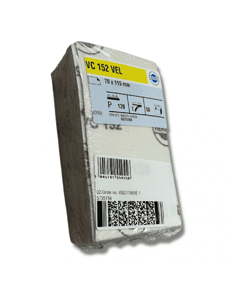 Coupe abrasive velcro pour cale à poncer 70mm x 115mm