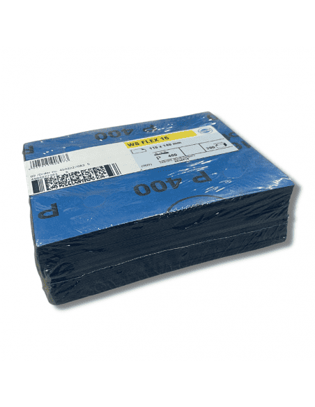 Feuilles de papier abrasif imperméable 115mm x 140mm - Papier à poncer