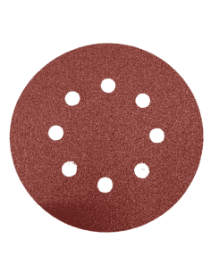 Disques abrasifs 150mm 6 trous corindon - Bois, métaux, plastiques