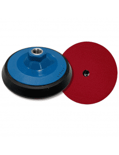 Plateau de ponçage mousse velcro pour meuleuse