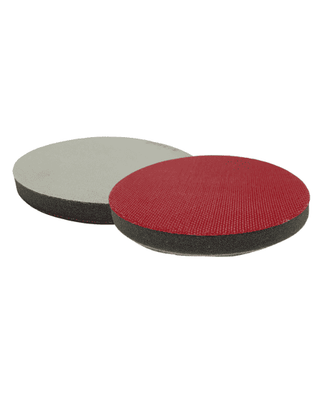 Interface mousse velcro sans trou pour disque abrasif