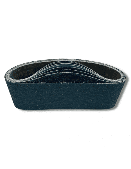 Bande abrasive Zirconium pour ponceuse portative - Ponçage bois durs, aciers