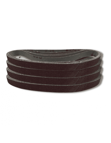 Kit de bandes abrasives 13x457 en corindon pour limeuse Black&Decker