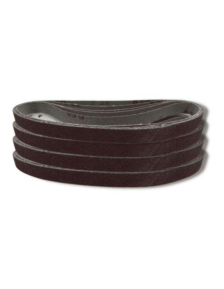 Kit de bandes abrasives 13x457 en corindon pour limeuse Black&Decker