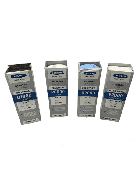 Pâte à polir Osborn solide pour polissage aciers, inox, laiton, plastiques