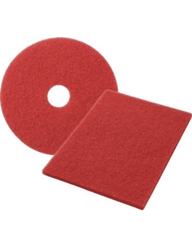 Disque pad rouge classique JANEX M34 - Lustrage et récurage