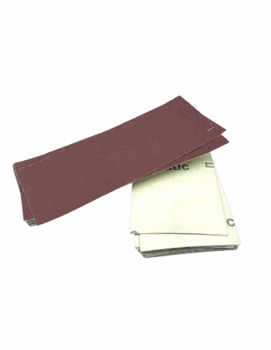 Coupe de papier abrasif, feuilles à clamer 93x230mm - Patin abrasif