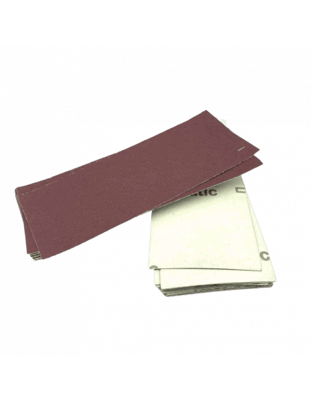 Coupe de papier abrasif, feuilles à clamer 93x230mm - Patin abrasif