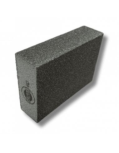 Eponge abrasive carbure de silicium 4 faces pour ponçage manuel