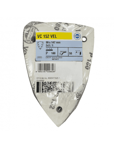 Triangles abrasifs 99mm x 147mm 7 trous