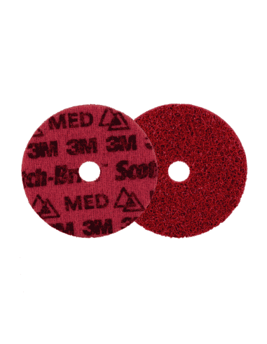 Kit de Meulage et de Finition 3M | 125 mm | Disque Fibre 787C & Disque Non Tissé PN-DH