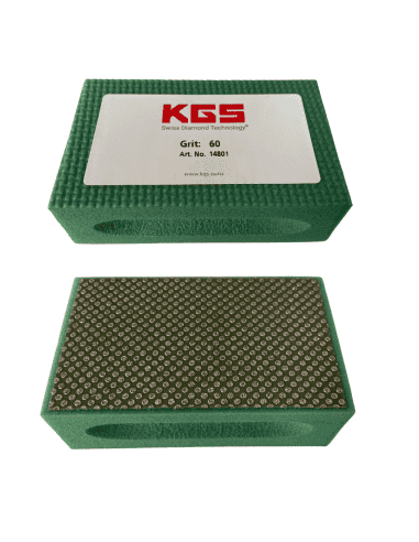 Cale de ponçage diamant - KGS - Vert