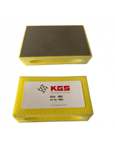 Cale de ponçage diamant - KGS - Jaune