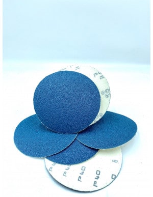 Disque abrasif zirconium 140mm velcro - Coupe...