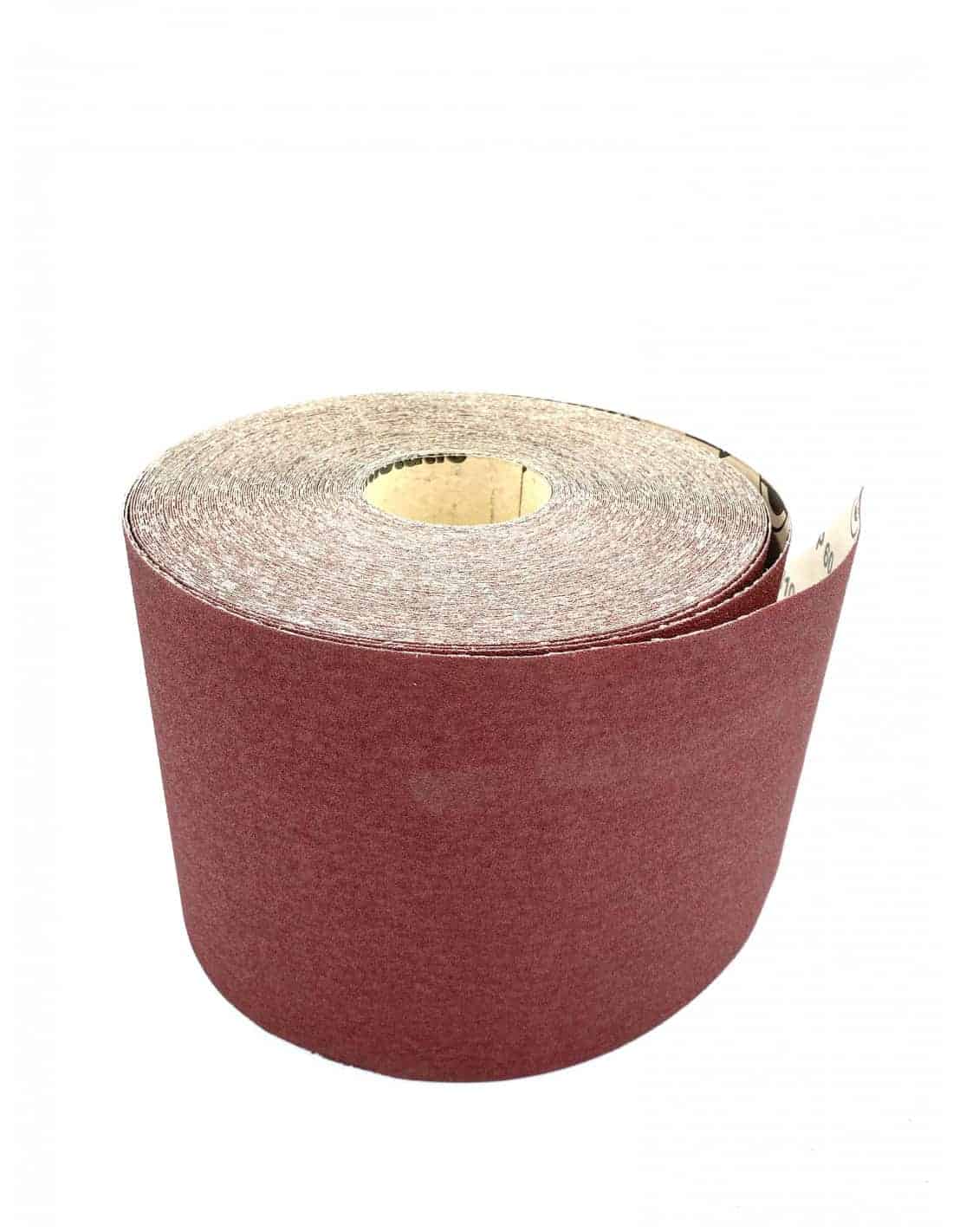 Rouleau de papier abrasif - 100 grains, moyen