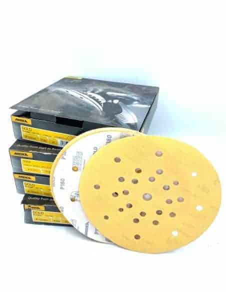 ChenXi Shop Lot de 10 disques abrasifs abrasifs 6 trous 225 mm
