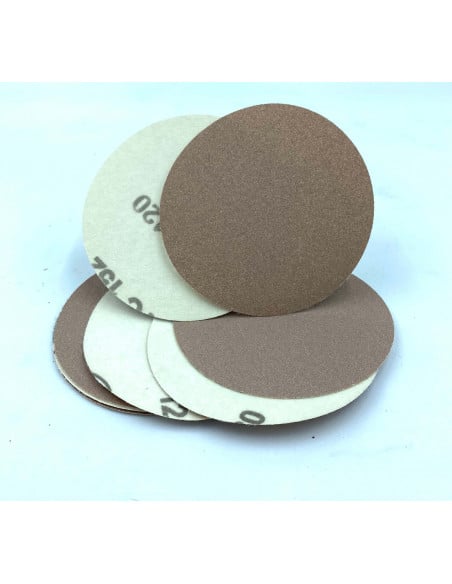 Disques abrasifs velcro sans trou ( Matériaux encrassant, plâtre, apprêts.. )