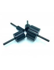 Supports sur tige pour manchons abrasifs