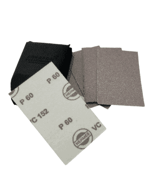 Kit de ponçage - Cale à poncer + lot de feuilles abrasives velcro 75x115mm