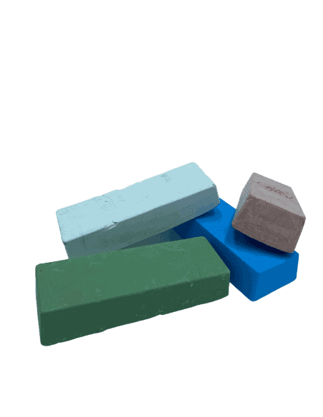Pâte à polir solide pour polissage aciers, inox, laiton
