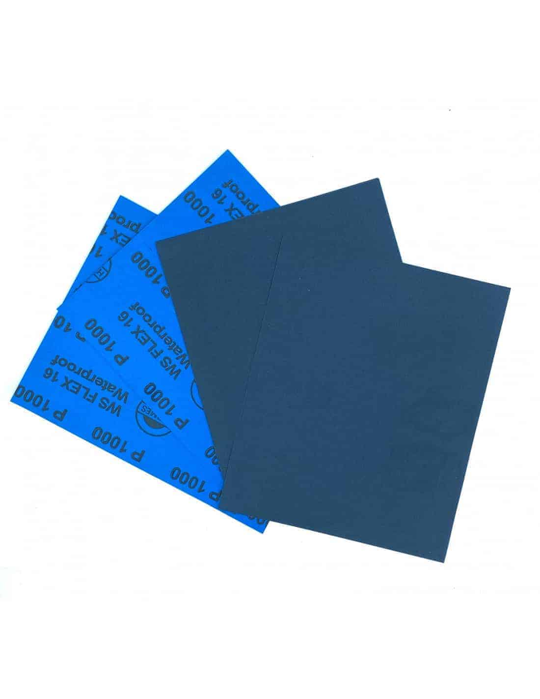 Papier pour poncer métal plastique plusieurs grains