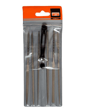 Jeu de 6 limes aiguilles - Douces - BAHCO