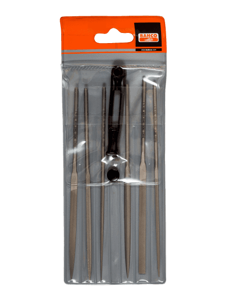 Jeu de 6 limes aiguilles - Douces - BAHCO