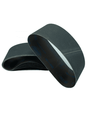 6 Bandes Abrasives Carbure De Silicium - 50x1830 Mm - Grains 120 à 1000 - Pour Ponceuse à Bande