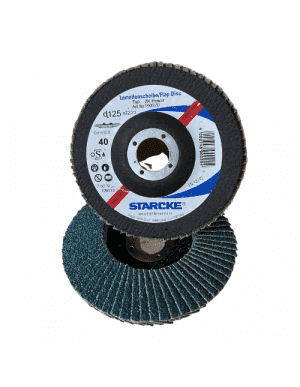 Disque abrasif a lamelles inclinées en Zirconium - STARCKE