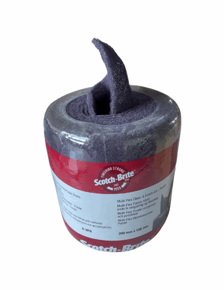 Rouleau de feuilles Scotch-Brite Multi-Flex MX-SR - A VFN - 200x100mm