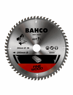 Lames de scies circulaires pour le bois avec scies à onglets - Bahco