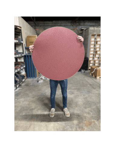Disque abrasif autocollant en corindon - Grands diamètres
