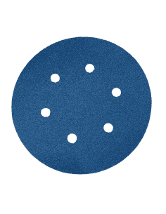 Disques abrasifs Zirconium, velcro -Ø150mm - 6 trous - Gros décapage, ponçage