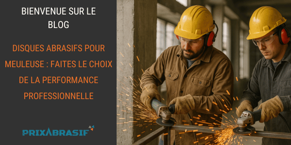 Disques abrasifs pour meuleuse : faites le choix de la performance professionnelle