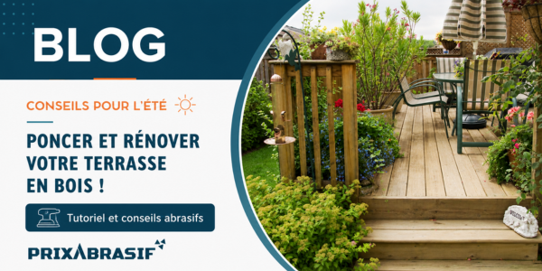Poncer et rénover une terrasse en bois : guide complet